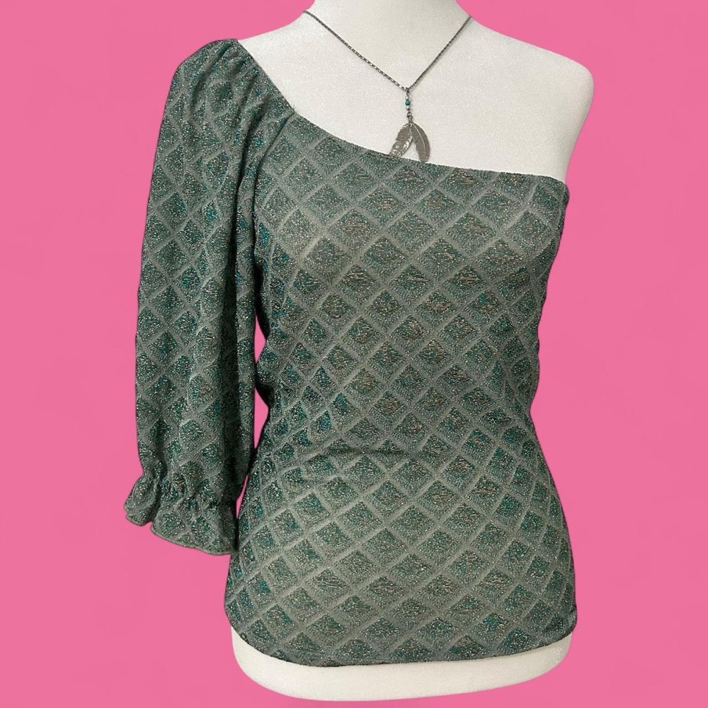 Willow and Root One Sleeve Top